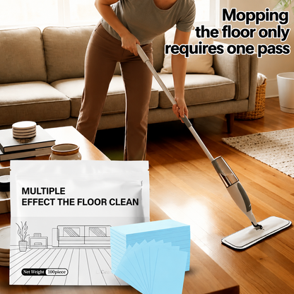 🧼IEY® 100 Piece Floor Cleaning Tablets Multi-Surface Antibacterial Cleaner for Hardwood, Tile & Laminate