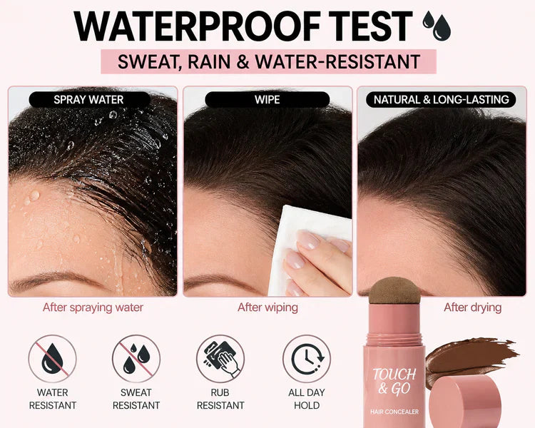 Touch & Go Hair Concealer ✨ Effortless Root Touch-Up – Natural Coverage in Seconds