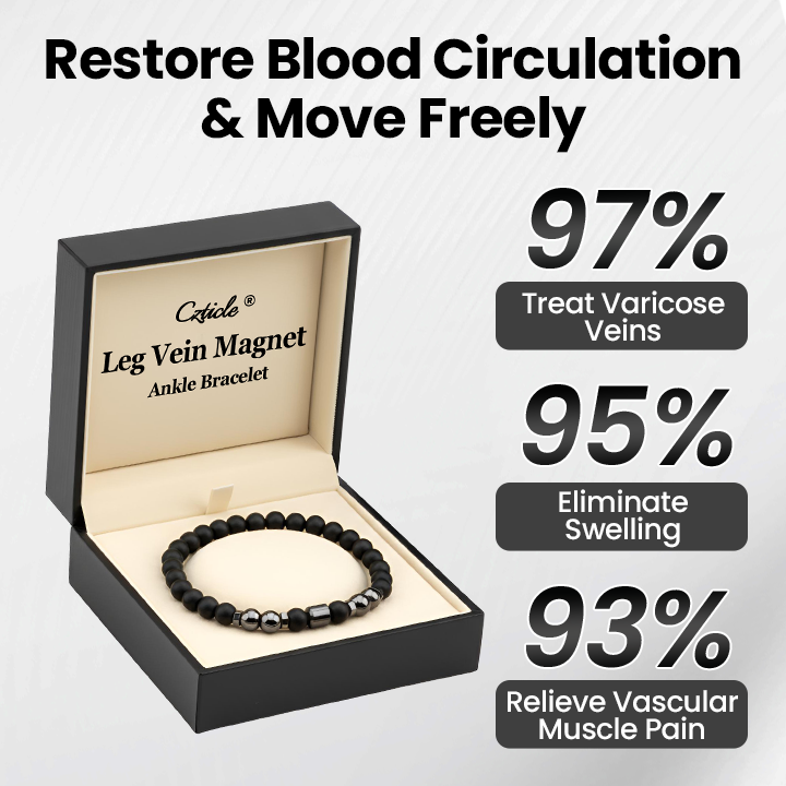 glossy™ Leg Vein Magnet Ankle Bracelet