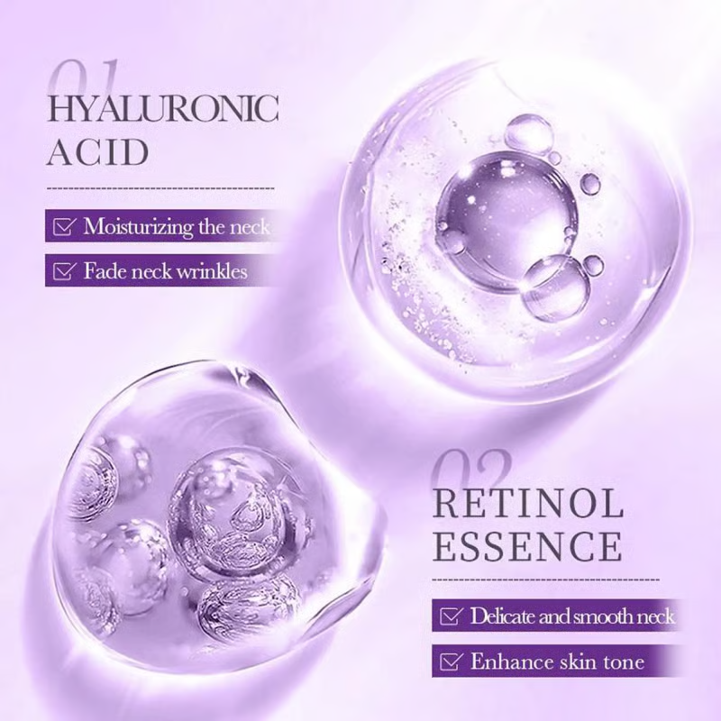 Visibly Firmer Neck in 7 Days — Collagen‑Boosting Neck Cream with Built‑In Roller