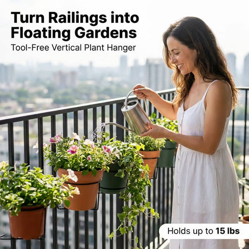 🔥2026 Hot Sale - Railing Plant Hanger