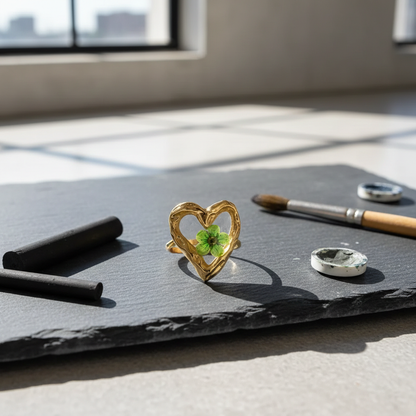 Stainless Steel Eternal Flower Ring