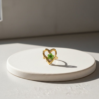 Stainless Steel Eternal Flower Ring