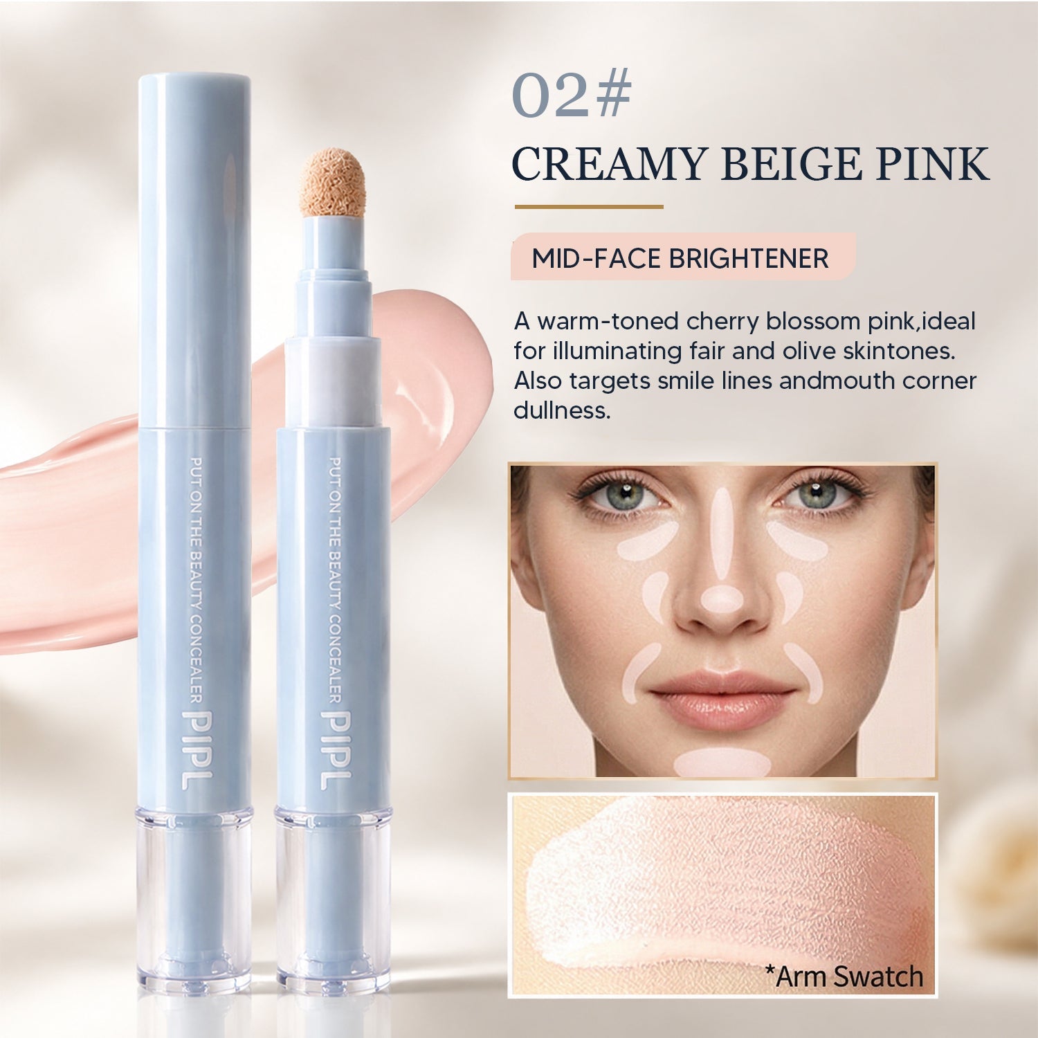 CREAMY BEIGE PINK