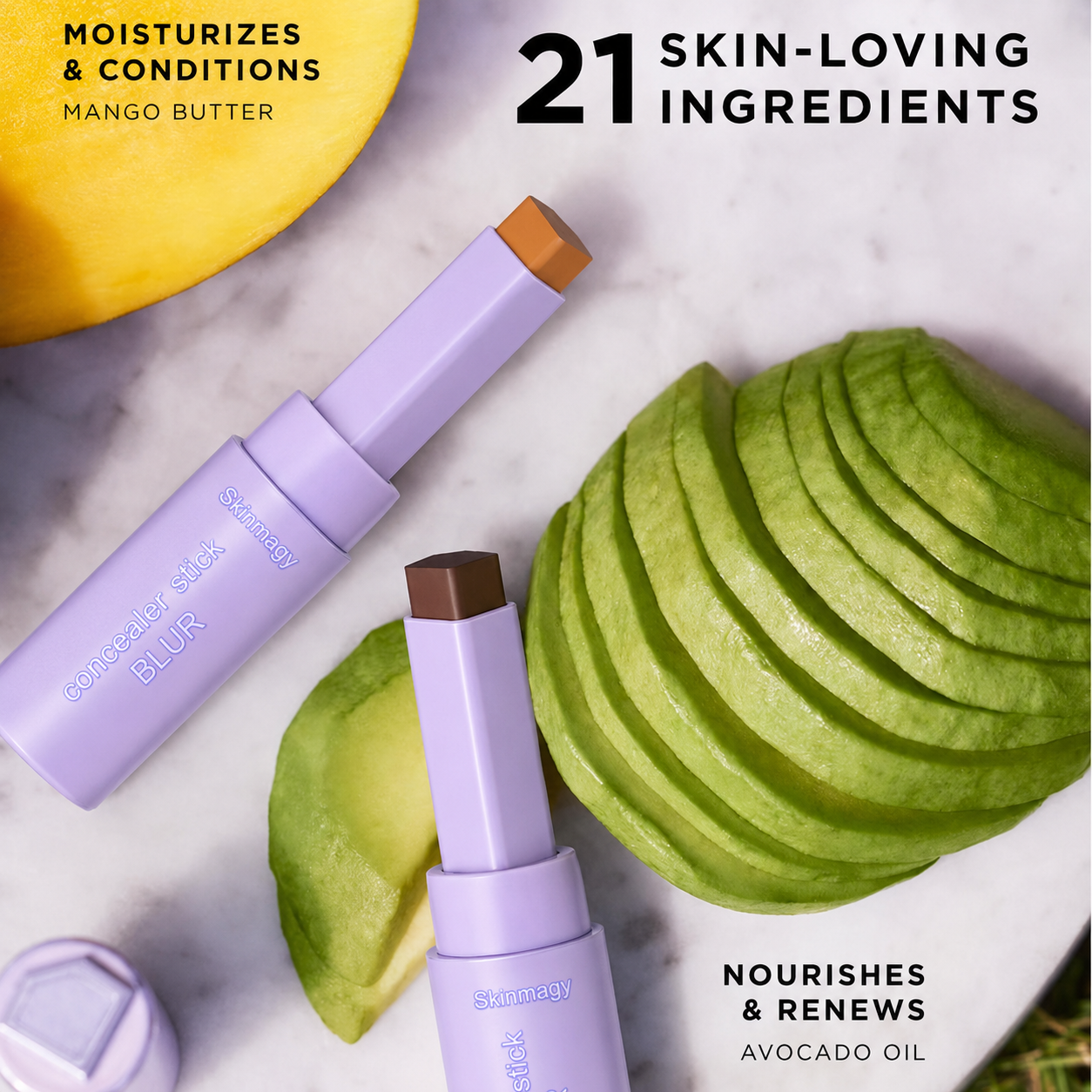 🔥Last Day-Buy 1 Get 1 Free🔥Soft Sculpt Blur Concealer Stick