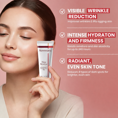 🔥 FLASH SALE: Buy 1 Get 1 FREE on Auvessara Time Reverse Cream! ⏳
