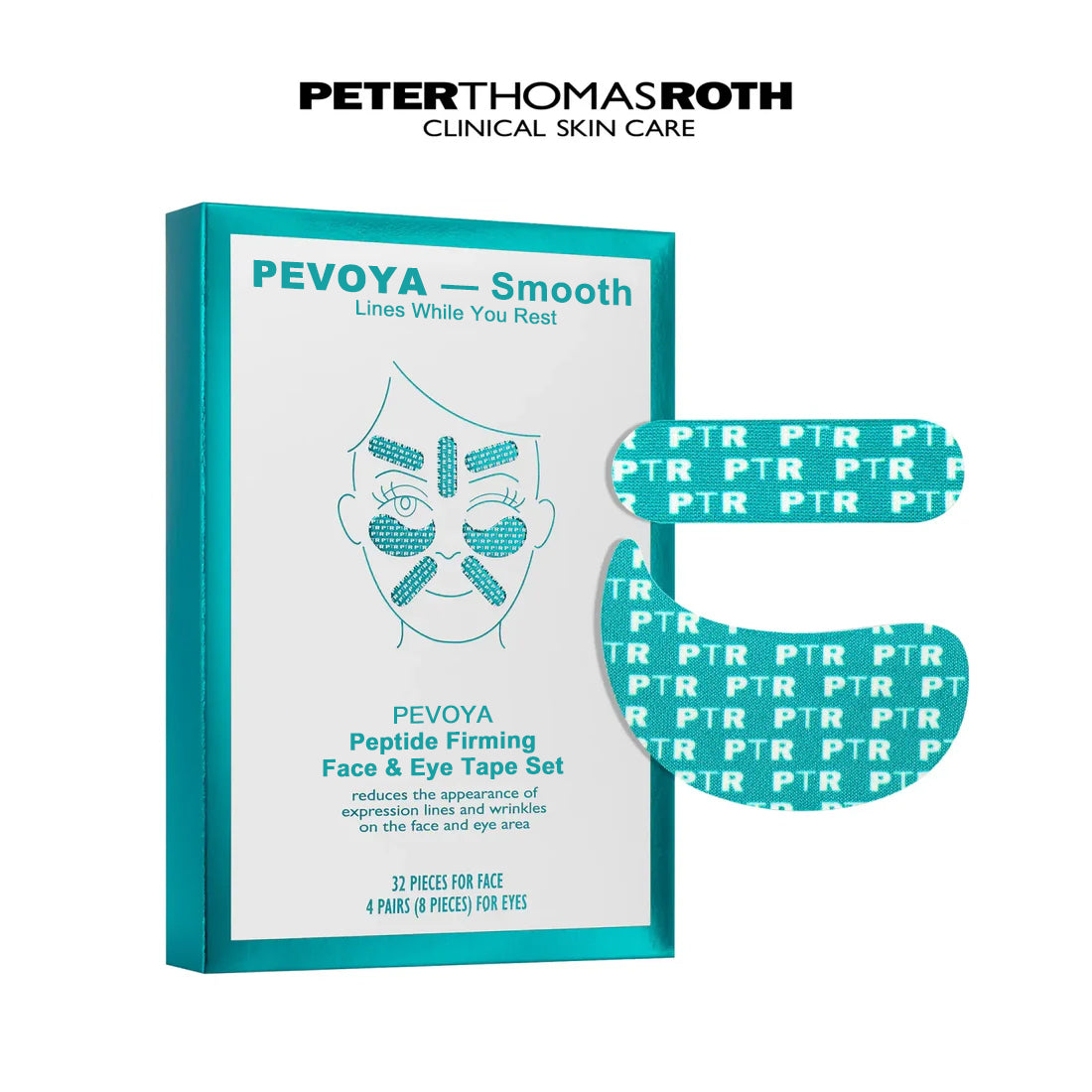 🔥 Peter Thomas Roth Peptide Skinjection Peptide Infused Face + Eye Tape