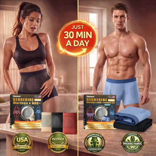 𝐎𝐟𝐟𝐢𝐜𝐢𝐚𝐥 𝐁𝐫𝐚𝐧𝐝 𝐒𝐭𝐨𝐫𝐞 🇺🇸| 𝐂𝐥𝐞𝐚𝐫𝐞𝐧𝐚® 𝟐𝟎𝟐𝟔 𝐌𝐨𝐫𝐢𝐧𝐠𝐚 x 𝐁𝐞𝐫𝐛𝐞𝐫𝐢𝐧𝐞 x 𝐍𝐀𝐃+ 𝟔-𝐈𝐧-𝟏 𝐌𝐢𝐜𝐫𝐨-𝐏𝐚𝐫𝐭𝐢𝐜𝐥𝐞 𝐒𝐜𝐮𝐥𝐩𝐭𝐢𝐧𝐠 & 𝐅𝐚𝐭-𝐁𝐮𝐫𝐧 𝐒𝐡𝐨𝐫𝐭𝐬 (Women + Men with Enhanced Male Vitality Blend)